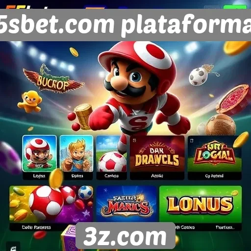 Variedade de jogos disponíveis na 5sbet.com